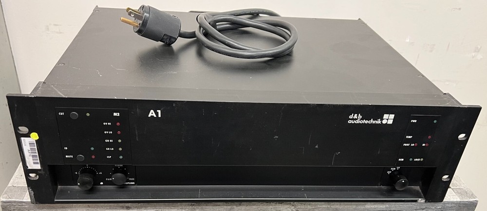 d&b A1 Mainframe with 2 Power Amplifiers