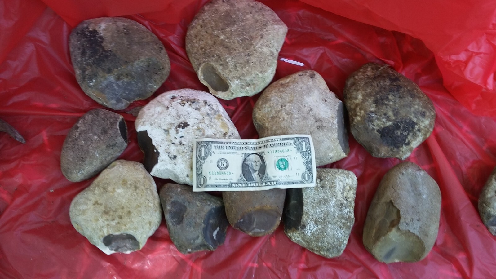 Texas Primo Thin Chert Flint Knapping Material Arrowheads Med FlatRate Box full