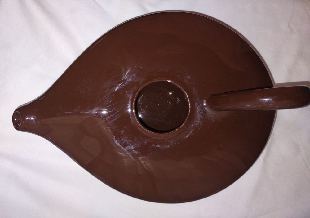 Teapot Modern Brown ceramic pitcher
