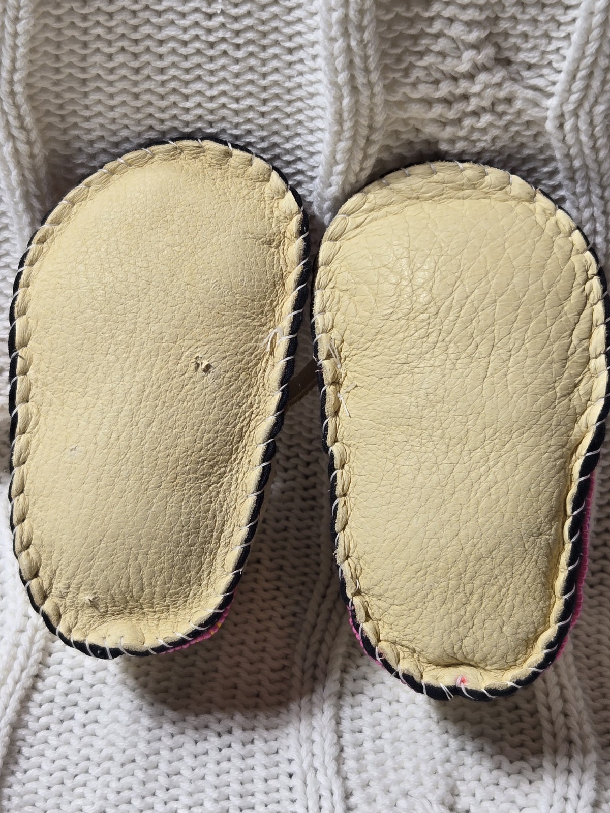 NEW Native American Infant Beaded Moccasins New Born or Baby Doll Handmade Soft