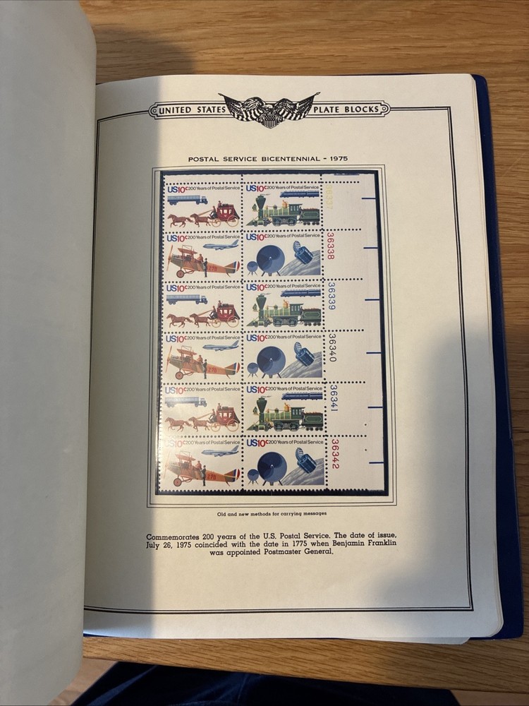 Minkus American Plate Block Album Volume V