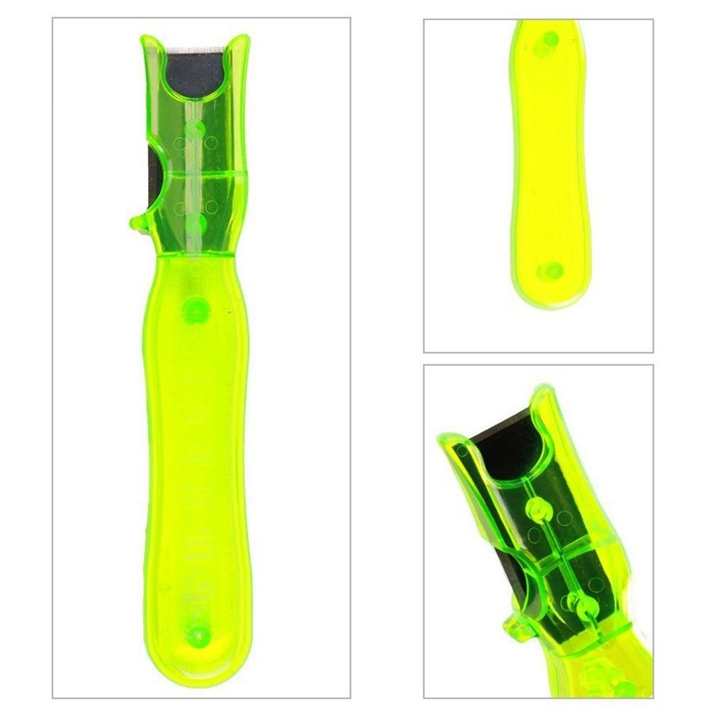 Arrow Scraper Feather Scraper 1set 22*6*2cm Plastic + Metal New Practical