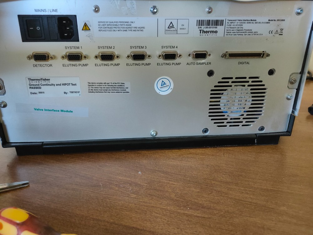 Thermo Scientific Transcend II VIM Valve Interface Module