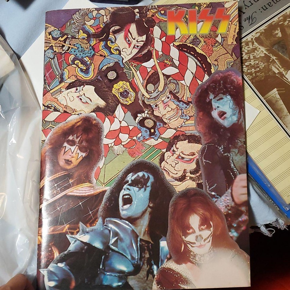 KISS First JAPAN TOUR 1977 Book PROGRAM Vintage Japan Import