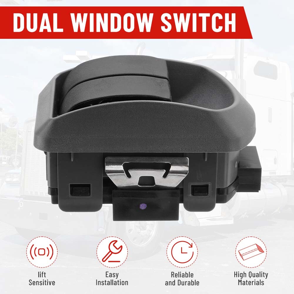DUAL WINDOW Control Master Switch For PACCAR KENWORTH Lift Window Switch P271069