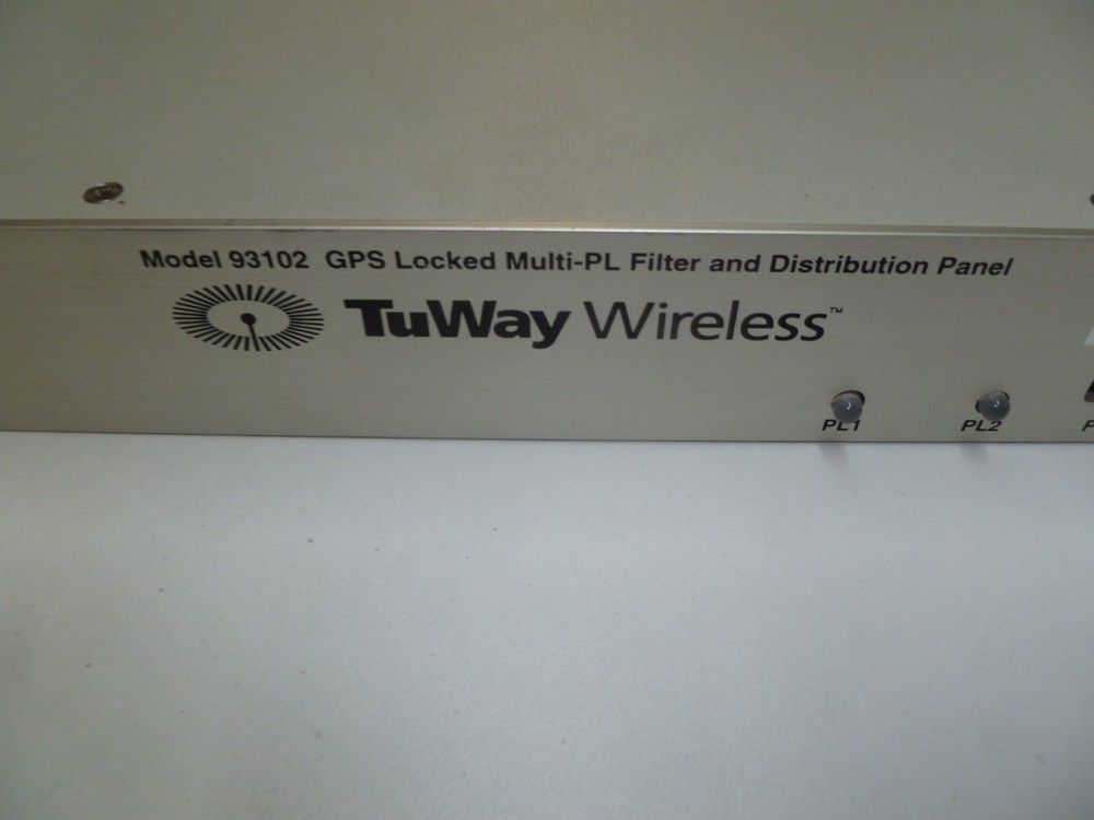 Truway Wireless 93102U GPS Locked Multi PL Filter & Distribution Panel