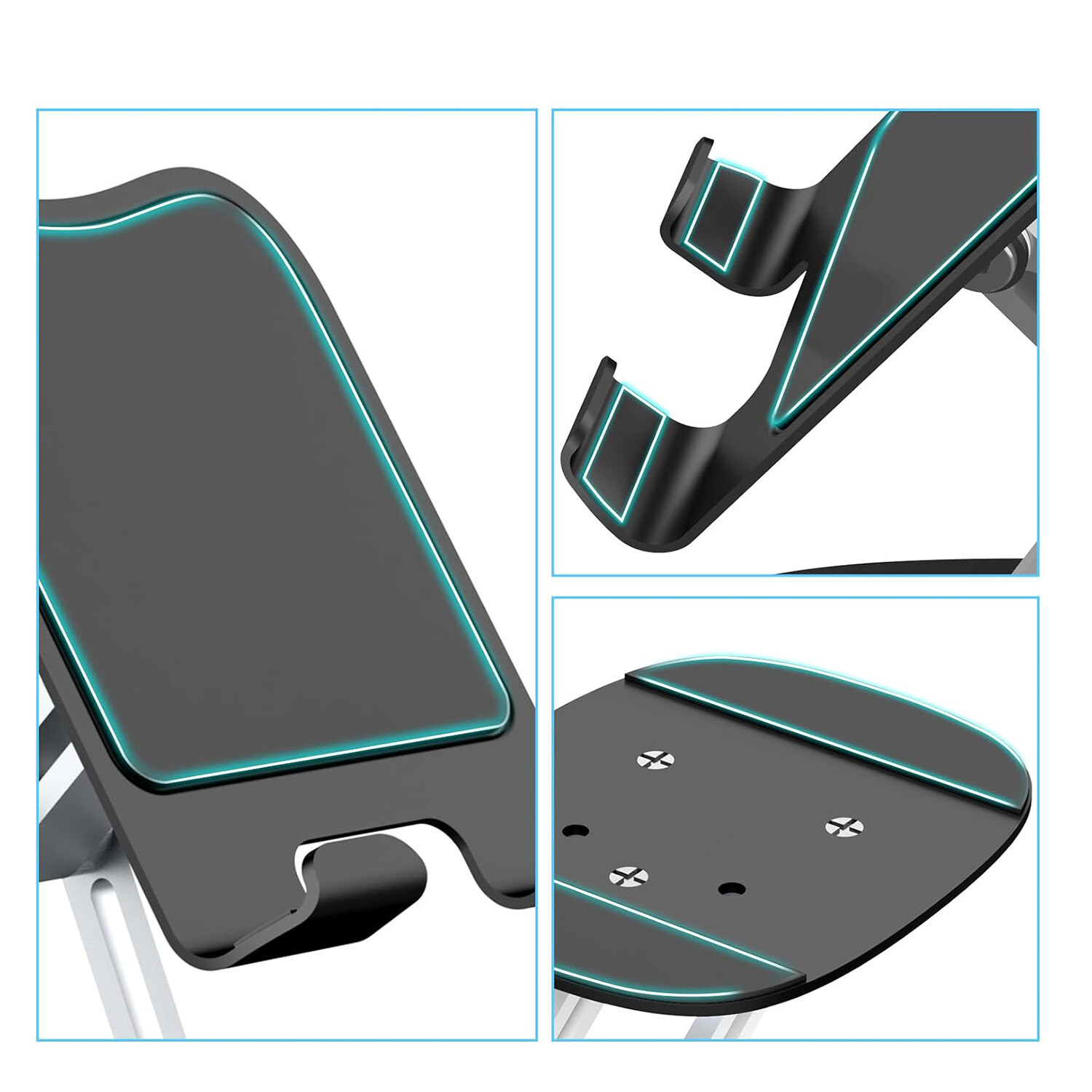 Adjustable Universal Tablet Stand Desk Holder Mount For Cell Phone iPad iPhone