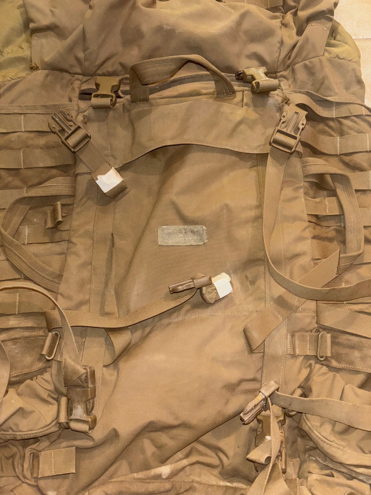 USMC FILBE Main Pack Brown Used Good Condition Main Bag Only