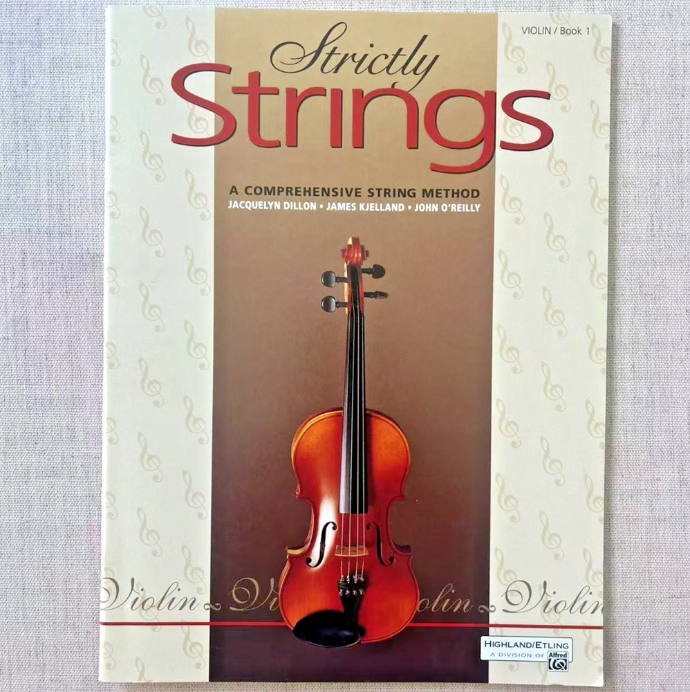 Violin:Book 1, Alfred Strictly Strings A Comprehensive String Method