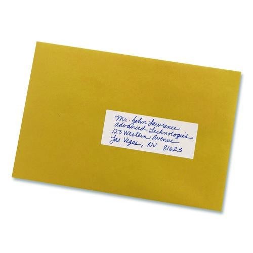 Avery Removable Multi-Use Labels, 1.5x4, White, 3/Sheet, 50 Sheets/Pack, (5452)