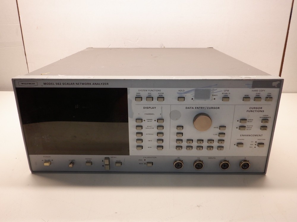 WILTRON MODEL 562 SCALAR NETWORK ANALYZER