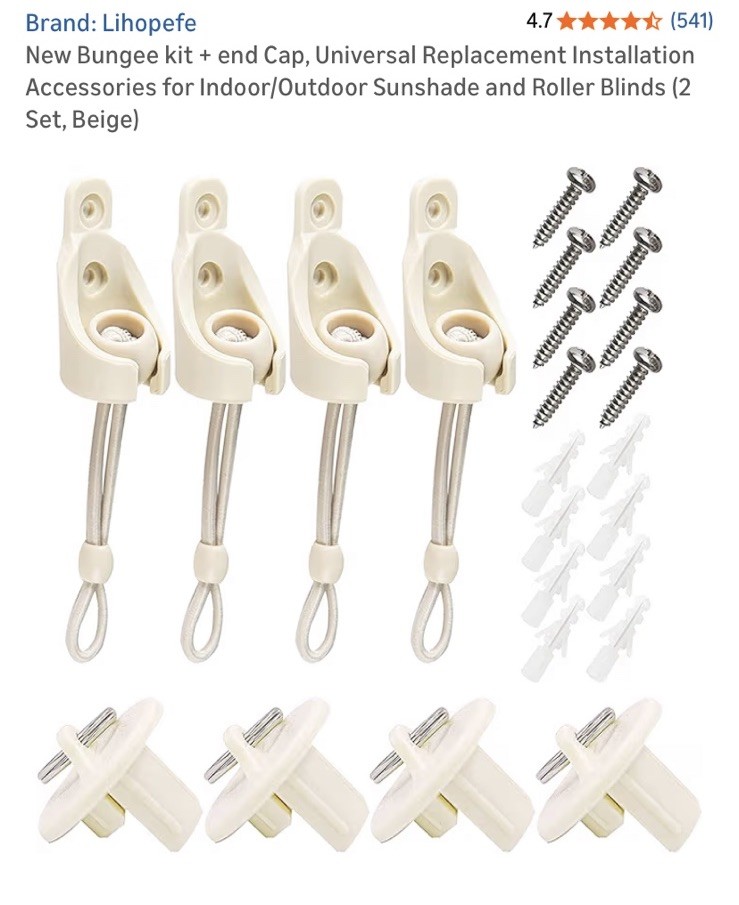 Lihopefe Cordless Bracket Bungee Kit