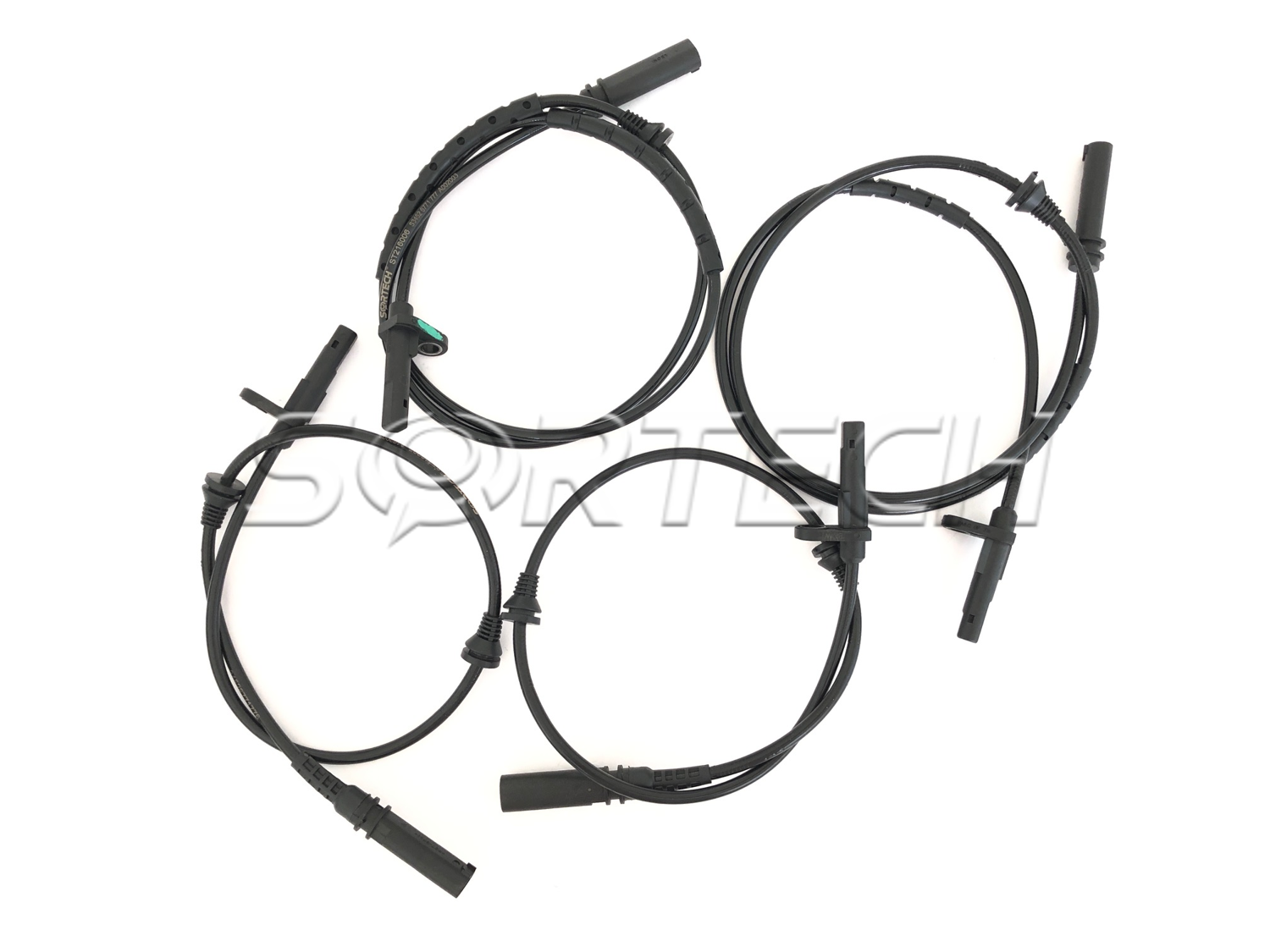 4pcs Front and Rear L&R RABS Speed Sensor for BMW 34526771776 34526771777 X5 X6