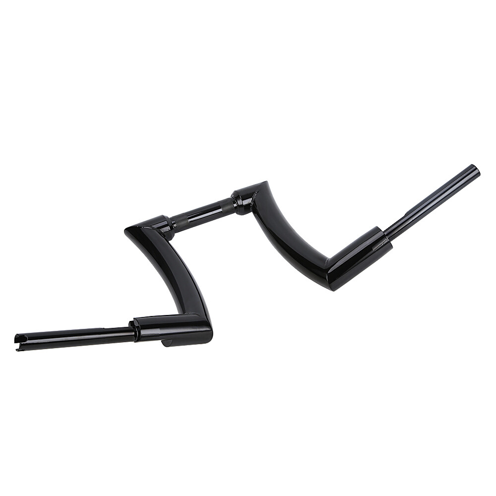 12" Rise 2" Ape Hanger Handlebar Black For Harley Softail Slim Sportster Dyna FL