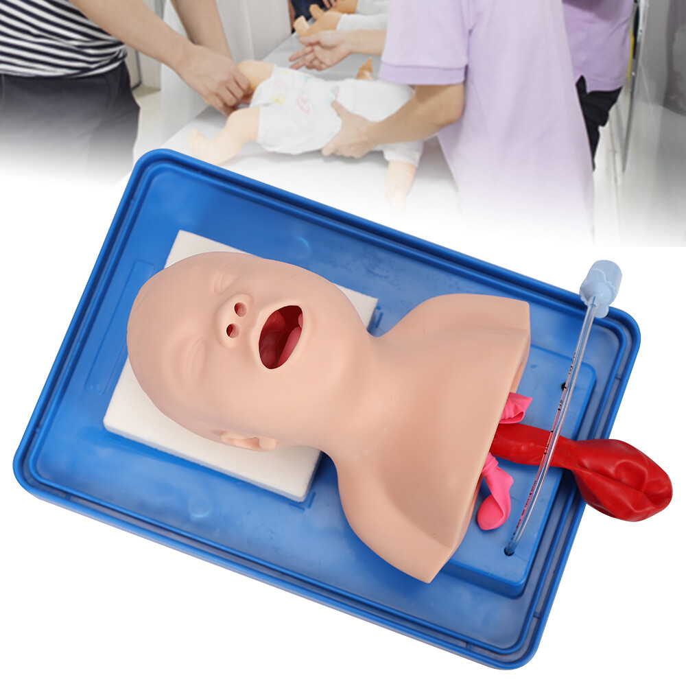 Intubation Manikin Study Baby Infant Teaching Airway Management Trainer Model