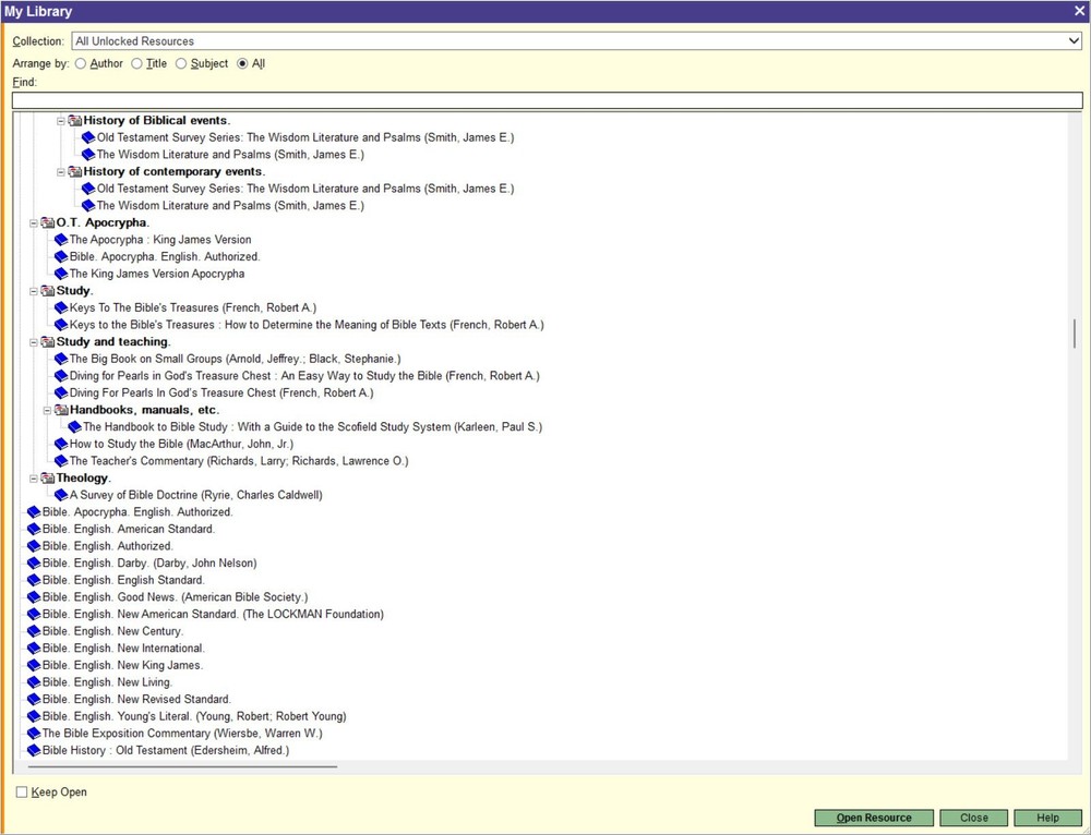 Logos Bible Scholar's Library software (DVD for Windows)