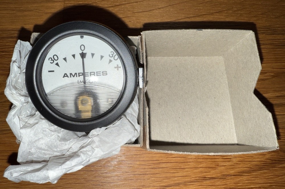 EMICO Panel Ammeter NIB