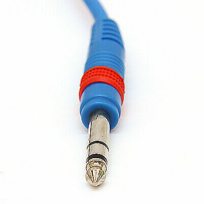 SEISMIC AUDIO 10 PACK 3' TRS 1/4" Colored Patch Cables