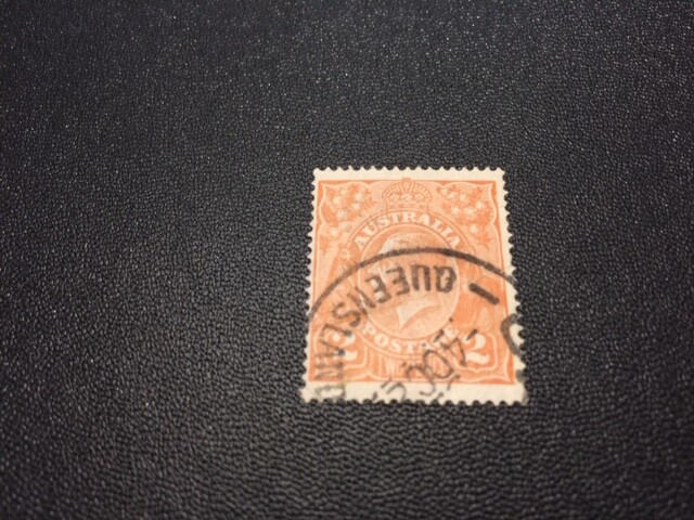 Australia stamp 27 used
