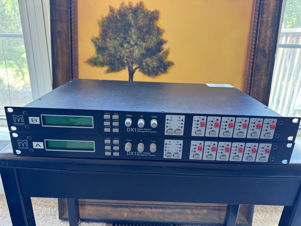 USED Martin Audio DX1 Audio Processors