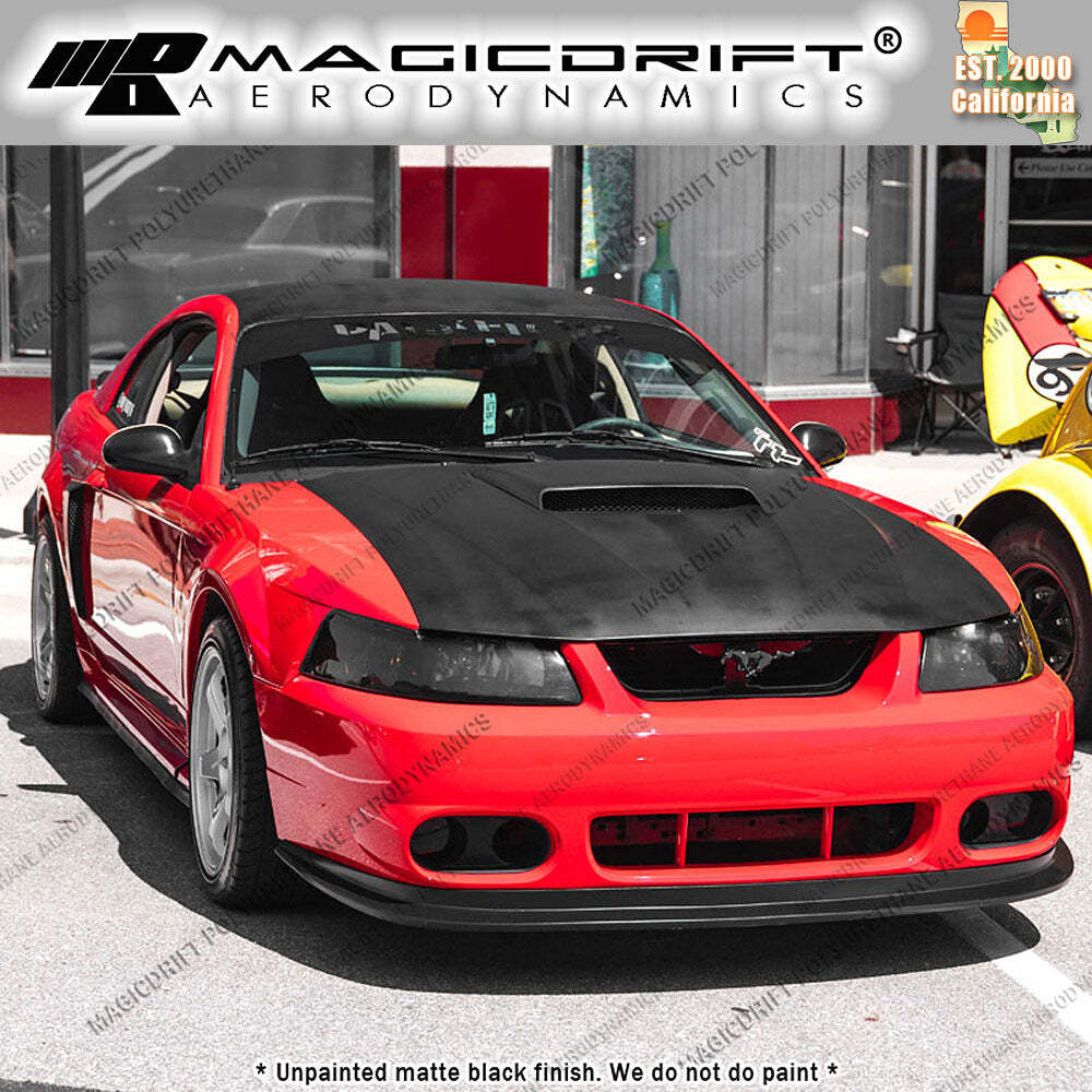 For New Edge 99-04 Ford Mustang MDA Style Front Chin Spoiler Bumper Lip Cobra