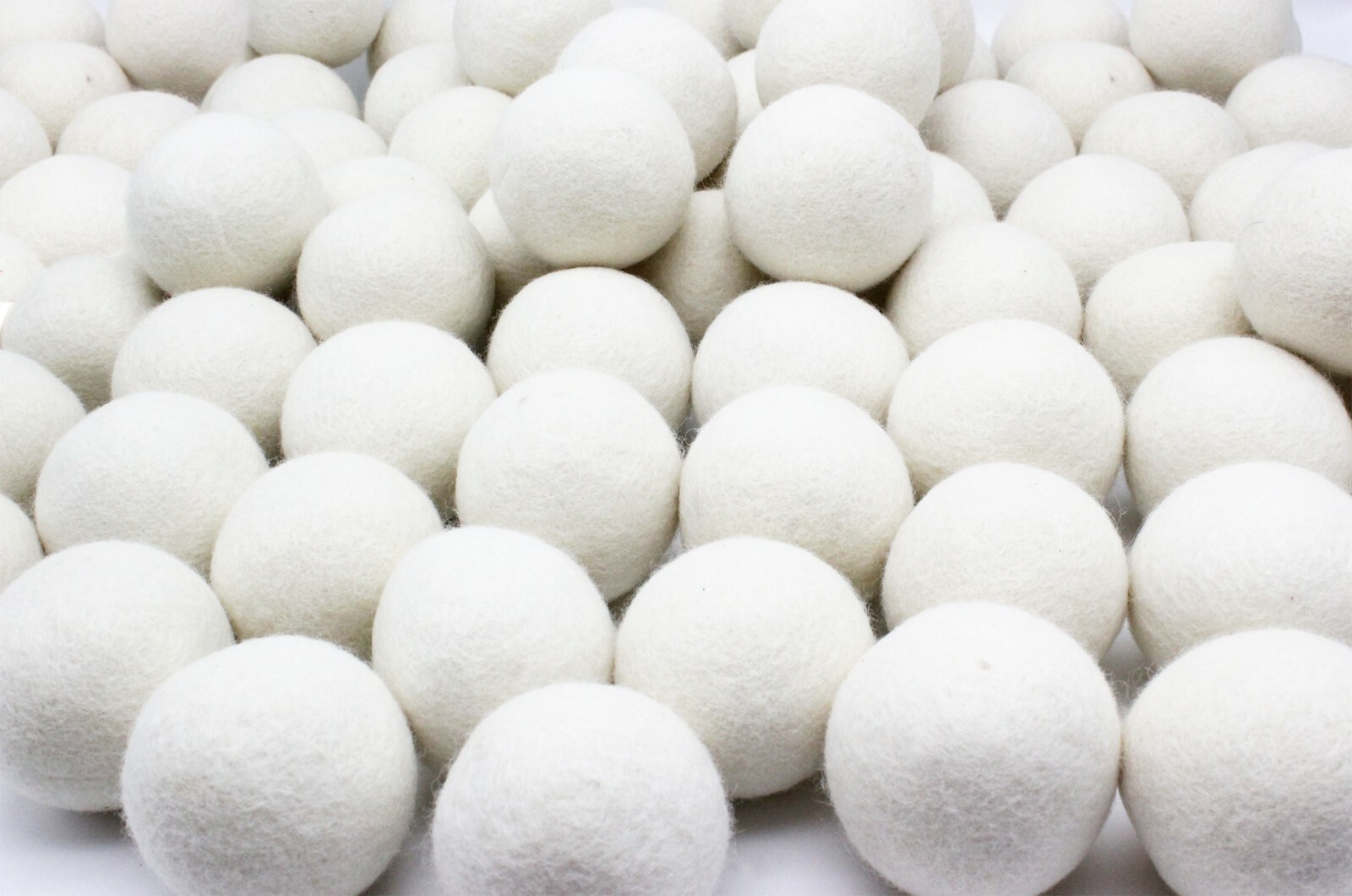 EcoJeannie Wooland Wholesale Bulk Laundry XL Premium 100% Wool Dryer Balls,