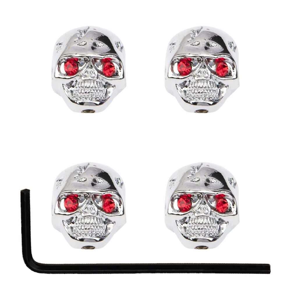 Yootones 4Pcs Electric Guitar Tone Knobs - Skull Head Knobs Compatible with E...