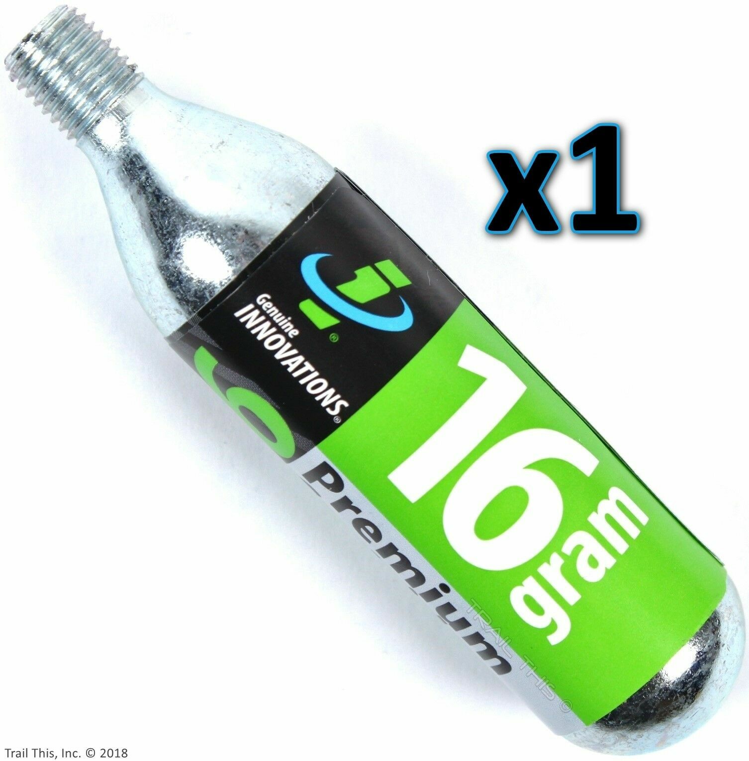 Innovations 16g Threaded Co2 Cartridges Bike Refill Gram Multi-Lots Pump