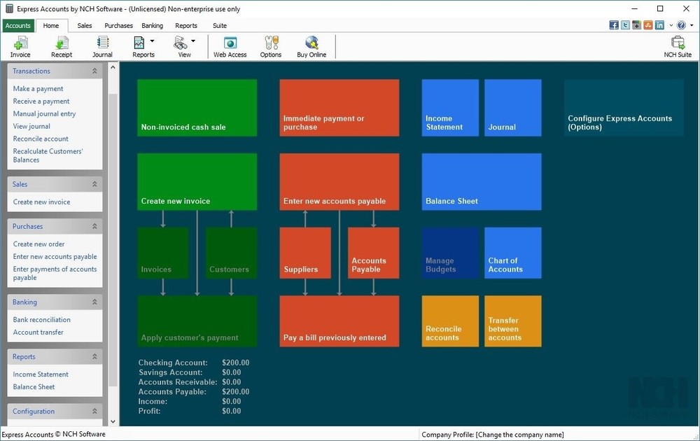Express Invoice Invoicing Software Manage invoices NCH Software