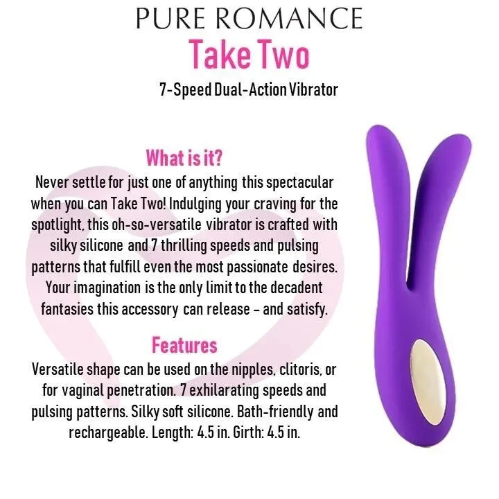 pure romance TAKE TWO Seductive Spotlight