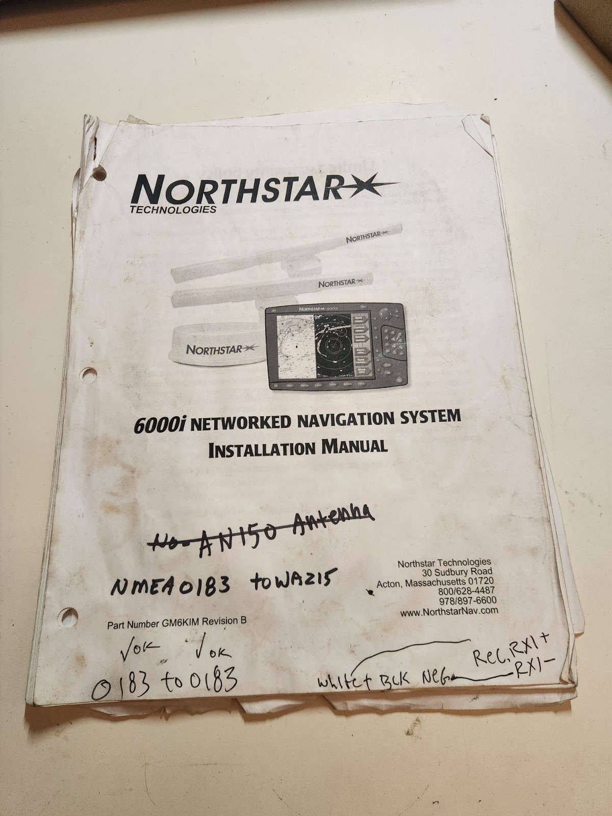 Northstar 6000i GPS Multifunction Display, With Chartplotter 10" Works Great