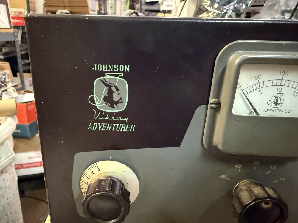 JOHNSON VIKING ADVENTURER HAM RADIO TRANSMITTER ASIS PARTS