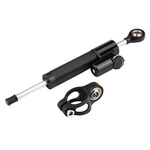 Steering Damper With Bracket, Aluminum Universal Motorcycle Steering Damper