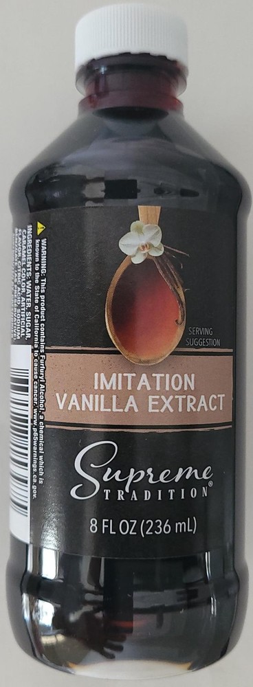 Imitation Vanilla Extract - 8 oz, 2 bottles