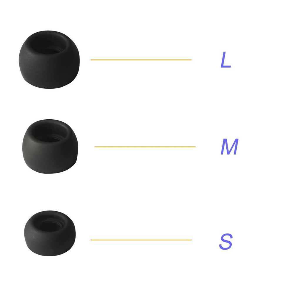 Luckvan Silicone Ear Tips for Galaxy Buds Pro Replacement Earbuds Tips for Ga...