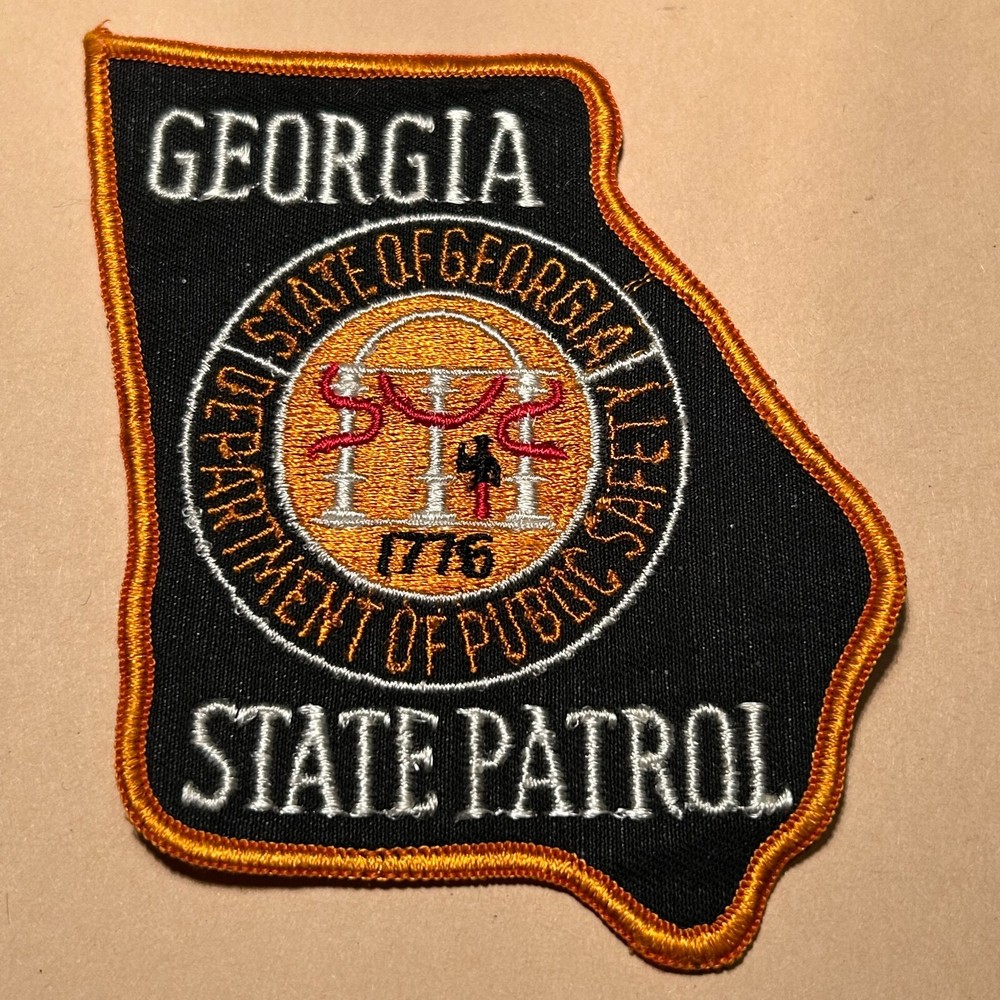 GEORGIA STATE PATROL SHOULDER PATCH GA