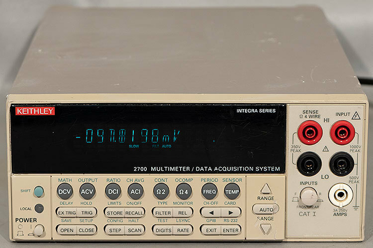 Keithley 2700 Multimeter/Data Acquisition/Switch System w/7700 20-Ch Multiplexer
