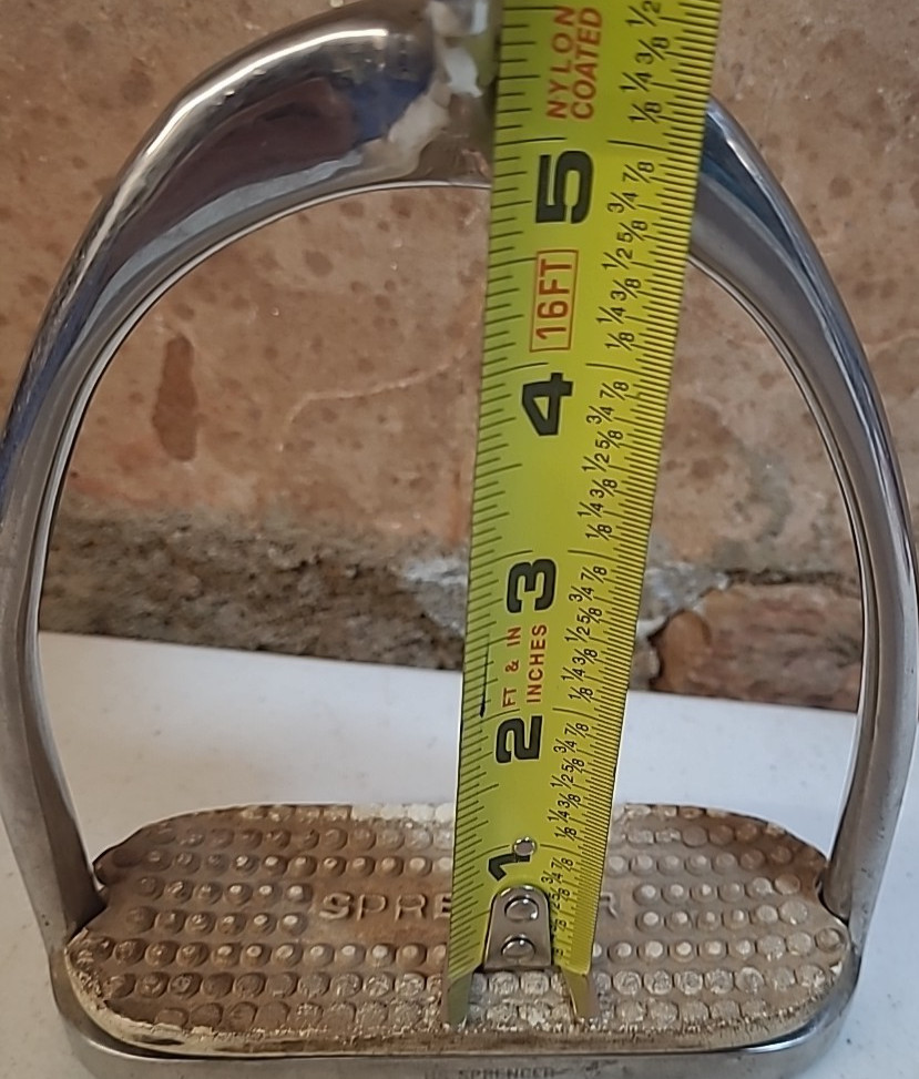 Sprenger Offset Eye Stirrups 4 3/4" Width, 5" Length