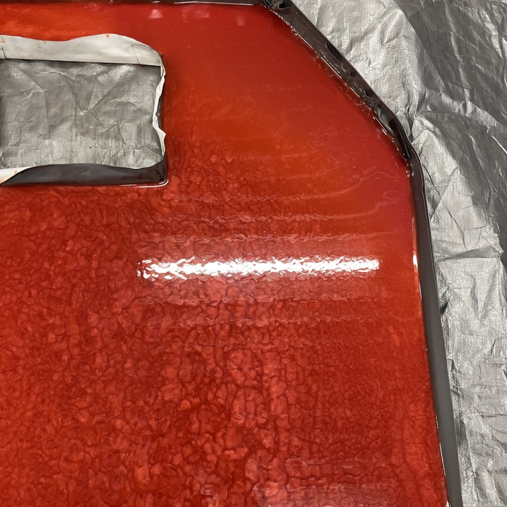 Peterbilt 379 Driver Side Cargo Floor Cherry Red