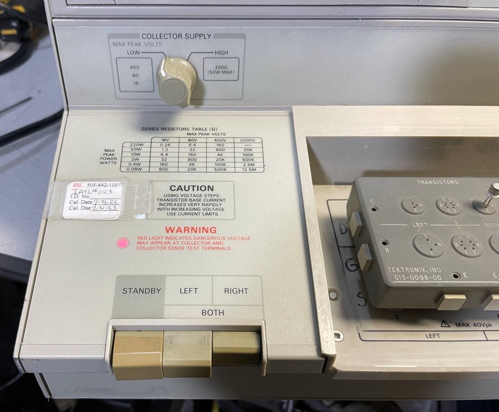 Tektronix Sony 370 Programmable Curve Tracer