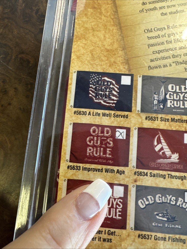 Taylor Made # 5633 Improved With Age Flag