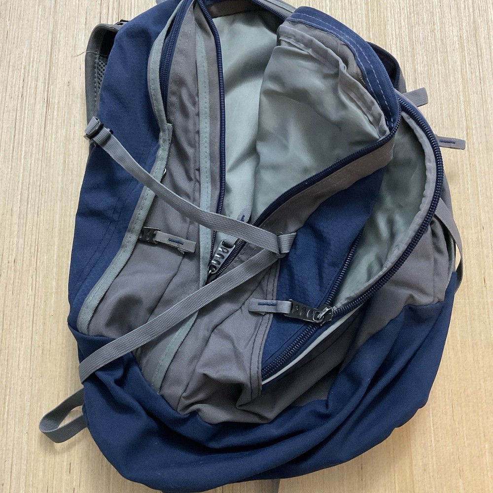 High Sierra Fatboy Daypack Backpack Blue Gray Adjustable