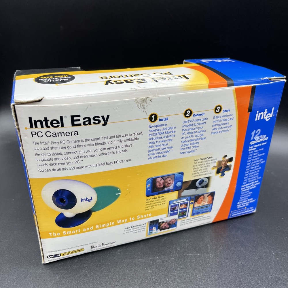 intel easy pc camera 2001 Microsoft Windows XP 2000 Video Calls