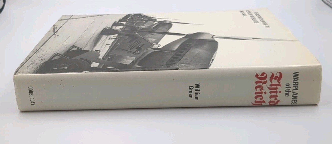 Warplanes of the Third Reich by William Green (Hardcover w/ DJ, 1970)