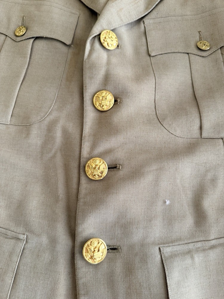 WW2 US Army 4th Service Command Medical Officer Uniform Jacket