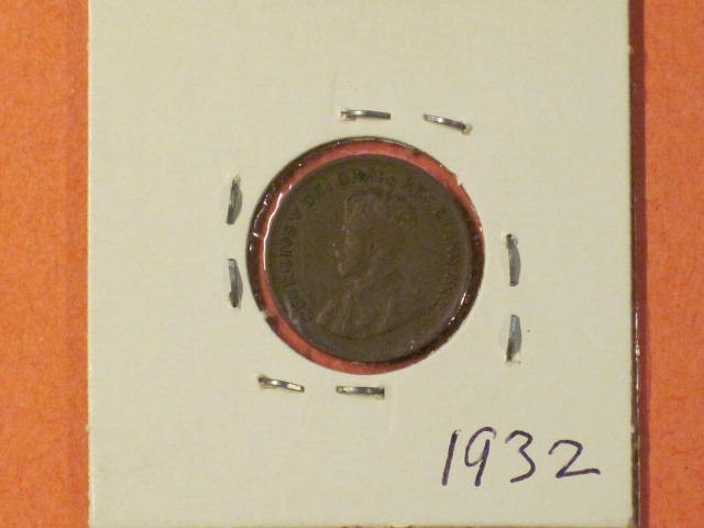 1932 Small Cent - Canada - KM# 28 - XF+