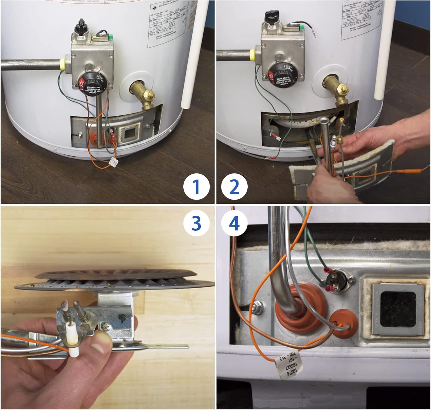 Pilot Assembly Replacement for Natural Gas Water Heater - Compatible & Warranty