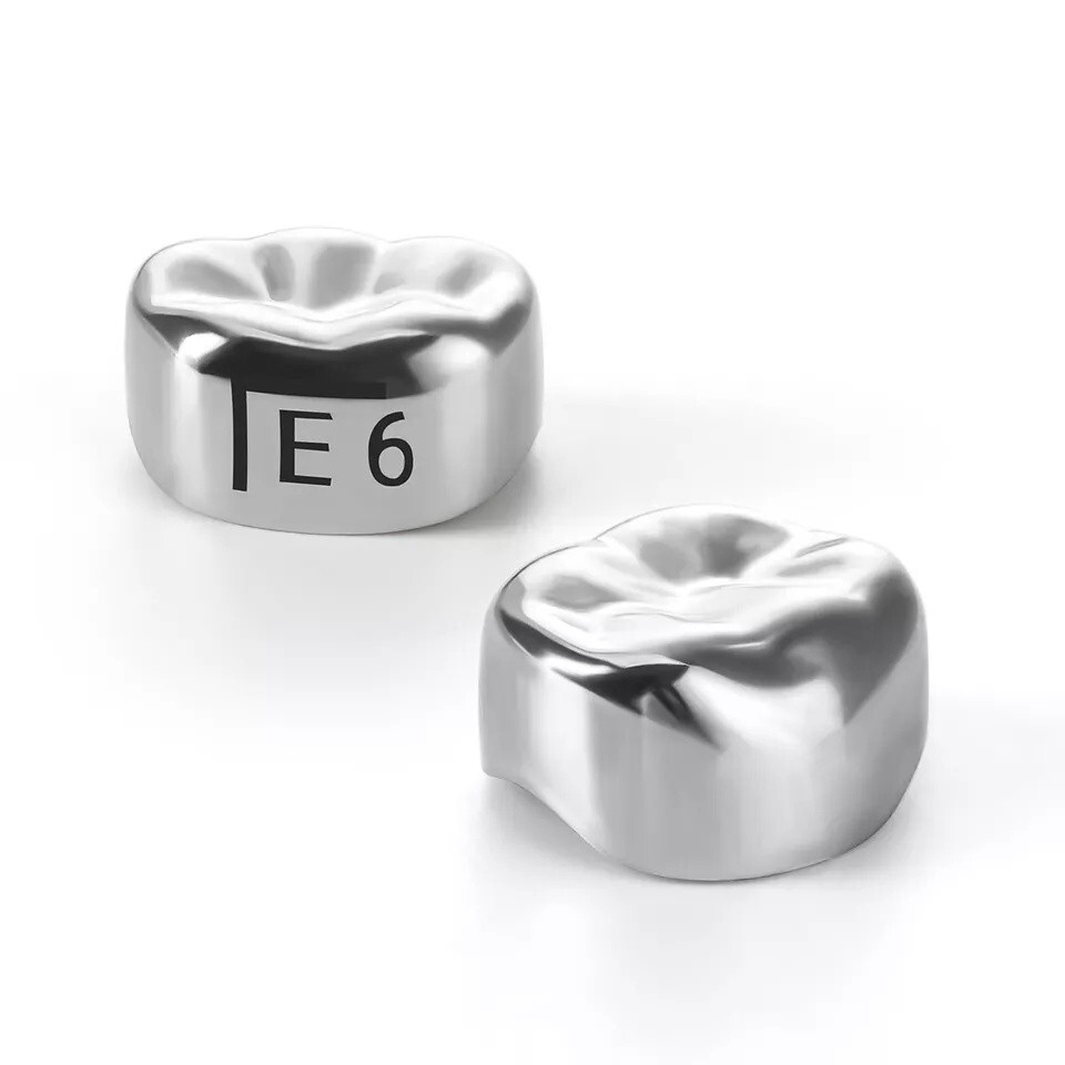 48 ASSORTED PRIMARY MOLAR STAINLESS STEEL CROWNS - COMPLETE KIT