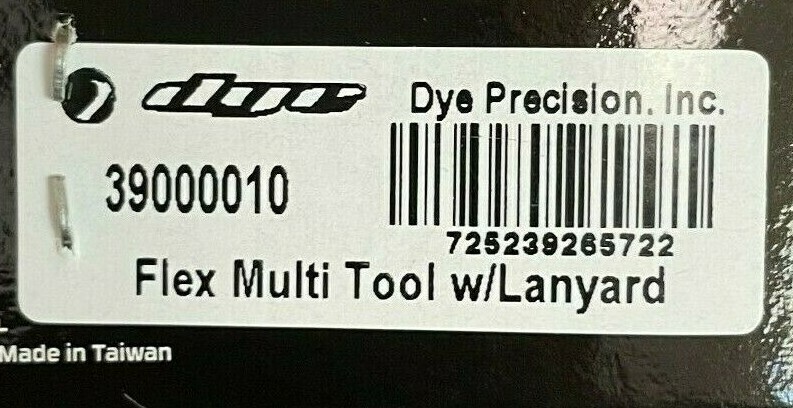 NEW Dye Flex Multi Tool w/ Lanyard (39000010)
