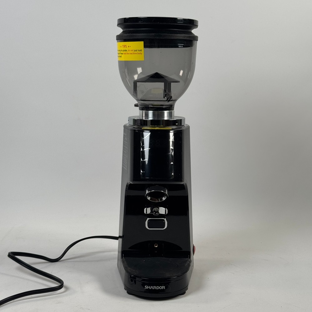 Shardor Professional Coffee Grinder With Stepless Grind Size Adjustment - Black